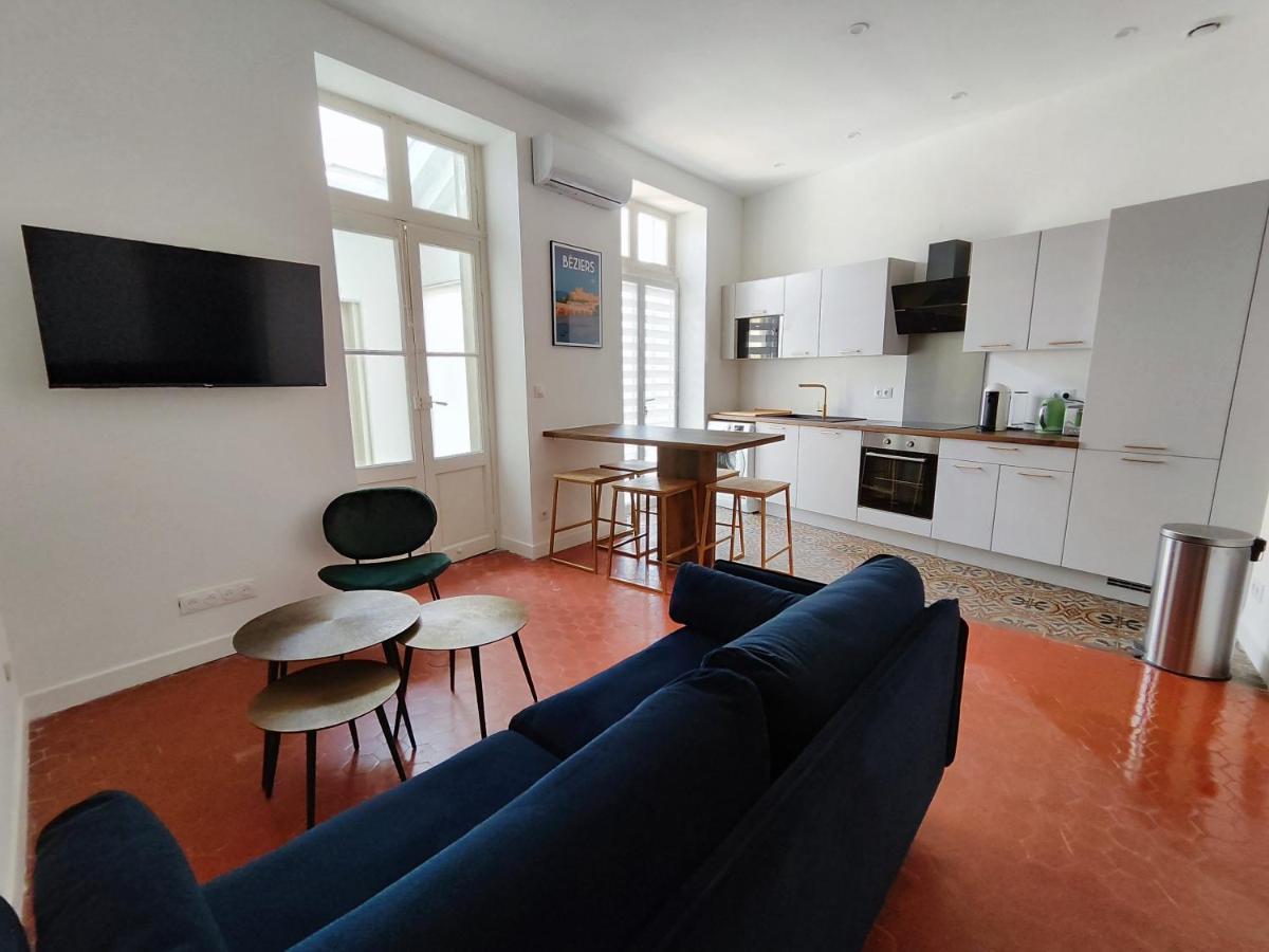 Bright And Modern 3-Bedroom Apartment, 90M2 With Air Condition, In Безьє Екстер'єр фото