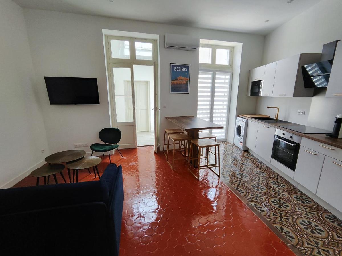 Bright And Modern 3-Bedroom Apartment, 90M2 With Air Condition, In Безьє Екстер'єр фото